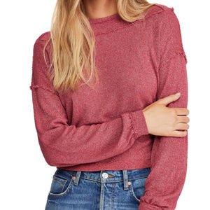 NWT We the Free People Stay with Me Boatneck Top